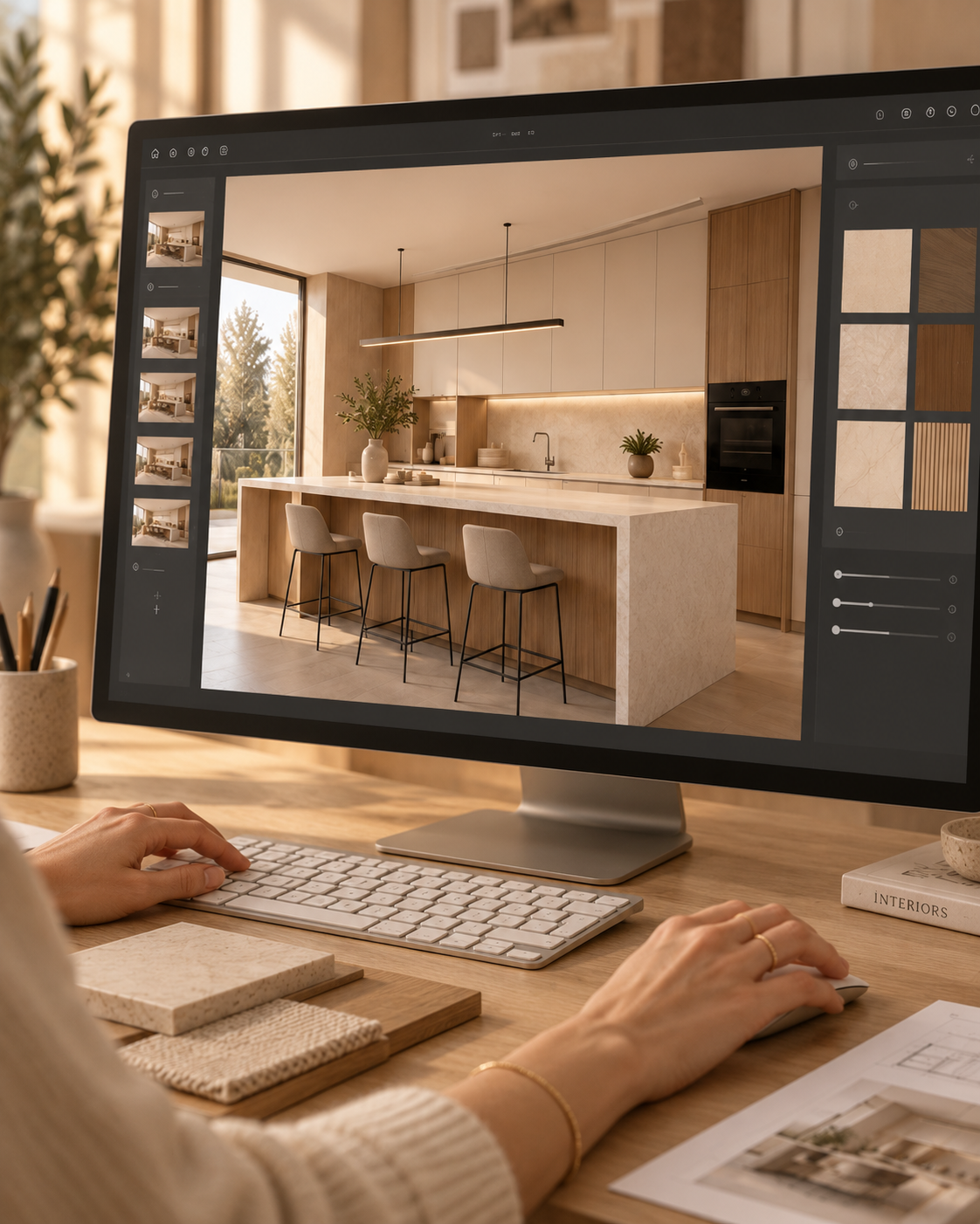 Photorealistic joinery visualisation placeholder