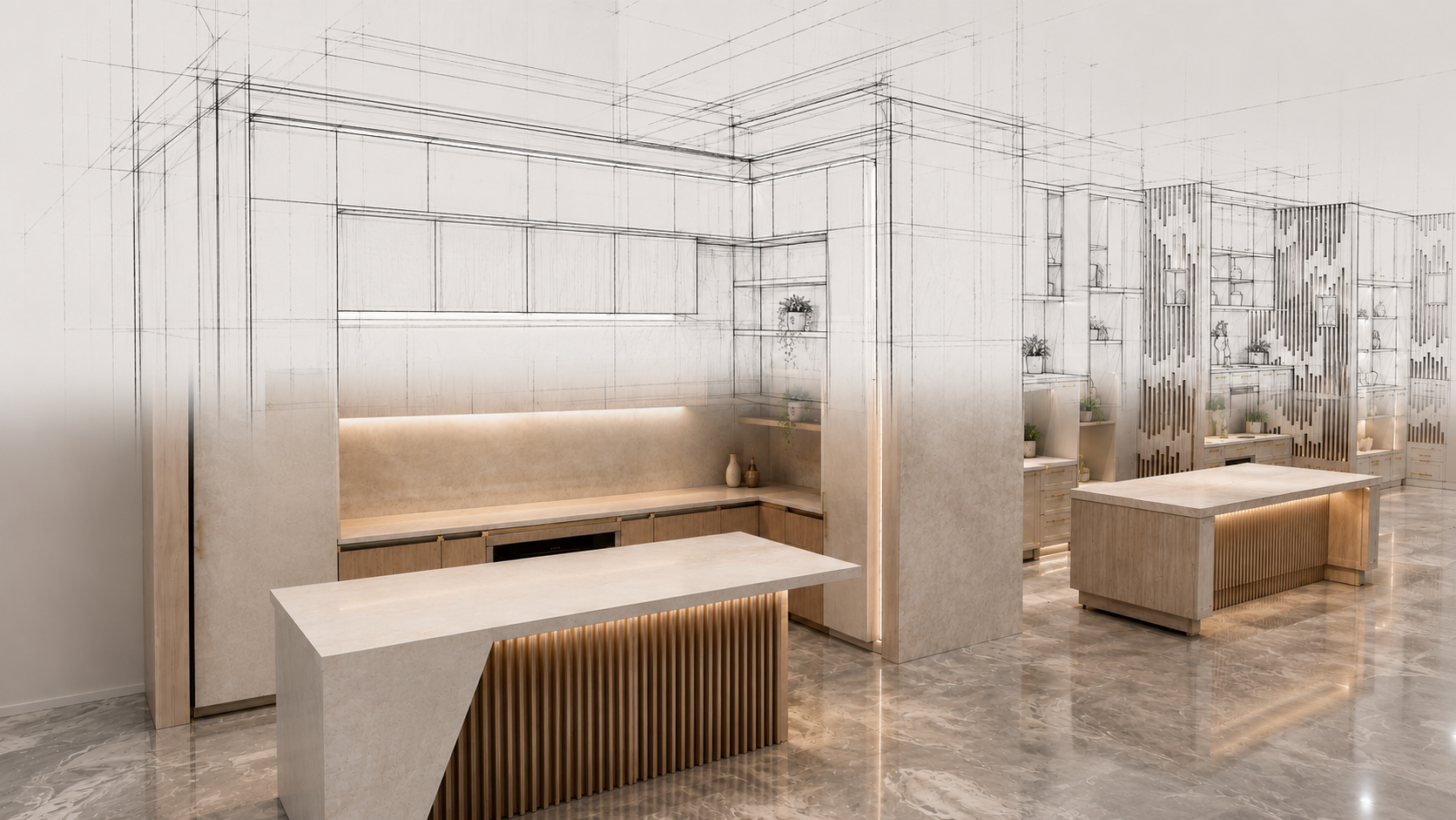 Professional joinery design and technical visualisation